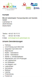 Mobile Screenshot of mocek-gabelstapler.de